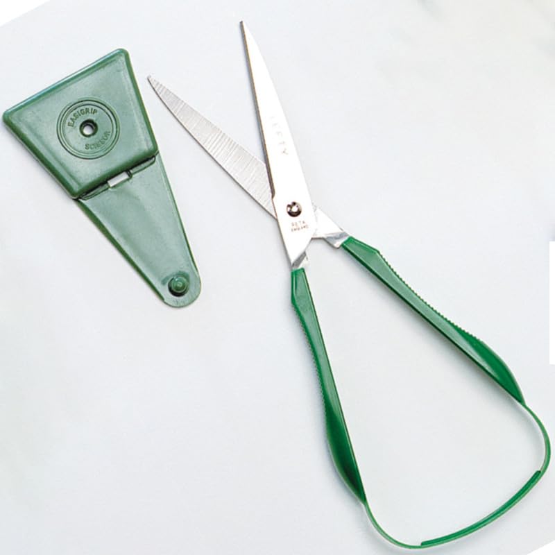 Amazon.co.jp: 高齢者・障がい者向けはさみ らくらくばさみ 大 左手用